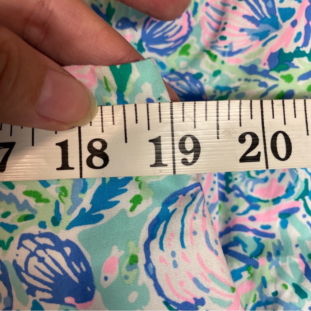 Lilly Pulitzer Trina Dress Surf Blue Soleil It On Me Preppy Dress‎ Womens Medium - Picture 8 of 9